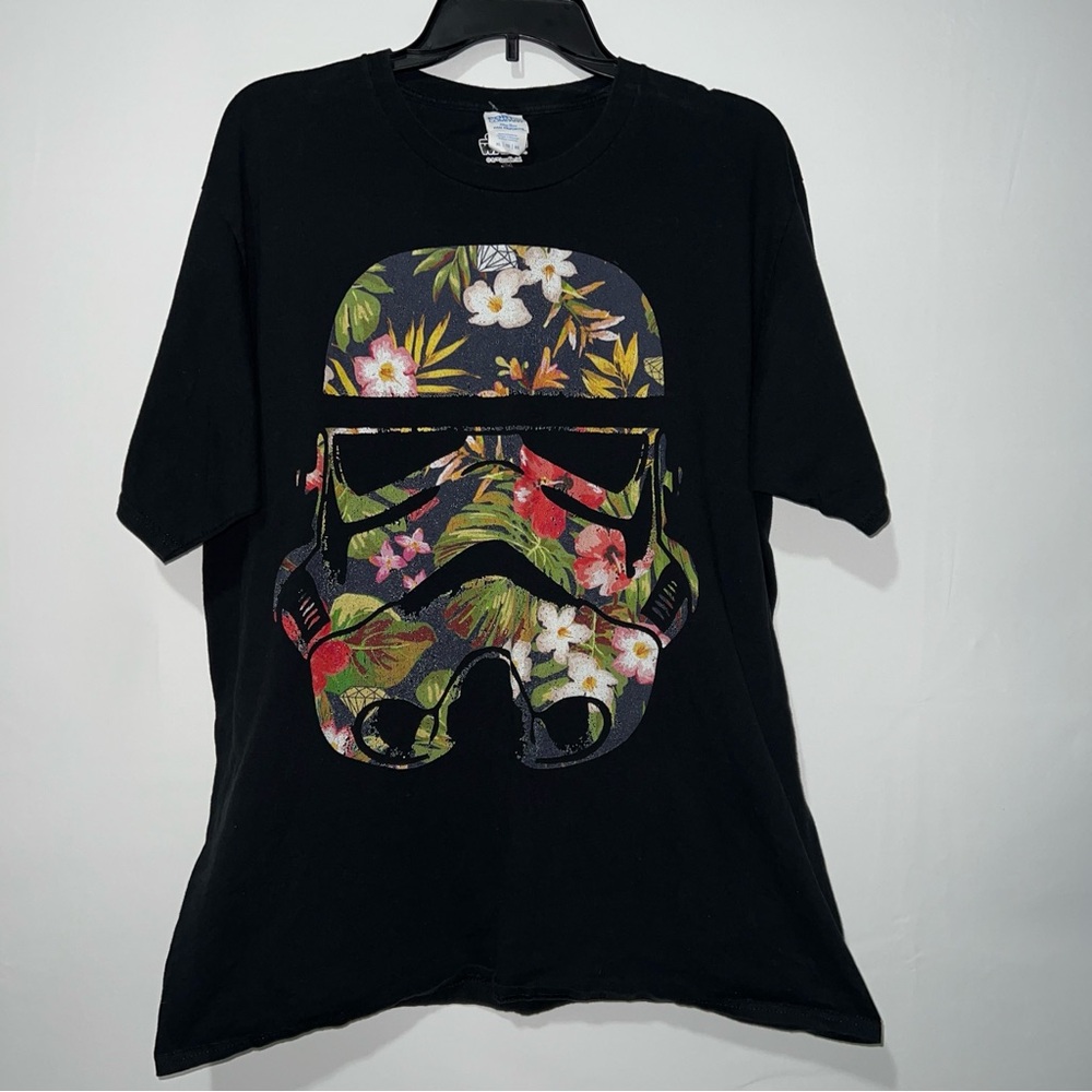 Star Wars Storm Trooper T-Shirt Black Size XL￼